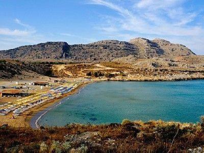 Next To Haraki Beach , Taverns Bars & 10 To Lindos Charaki Exterior foto